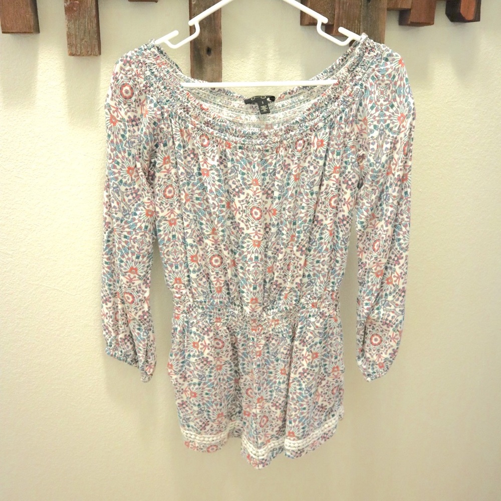 Long sleeved romper- Jessica Simpson